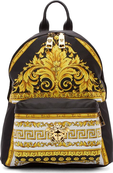 versace rucksack douglas|versace purses black label.